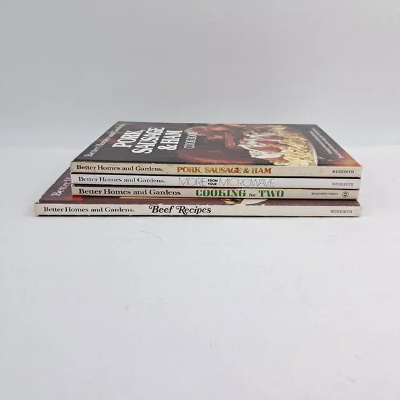Better Homes and Gardens Cookbook Lot 4 Vintage Hardcover 1968-1980 Retro BHG - Picture 14 of 14